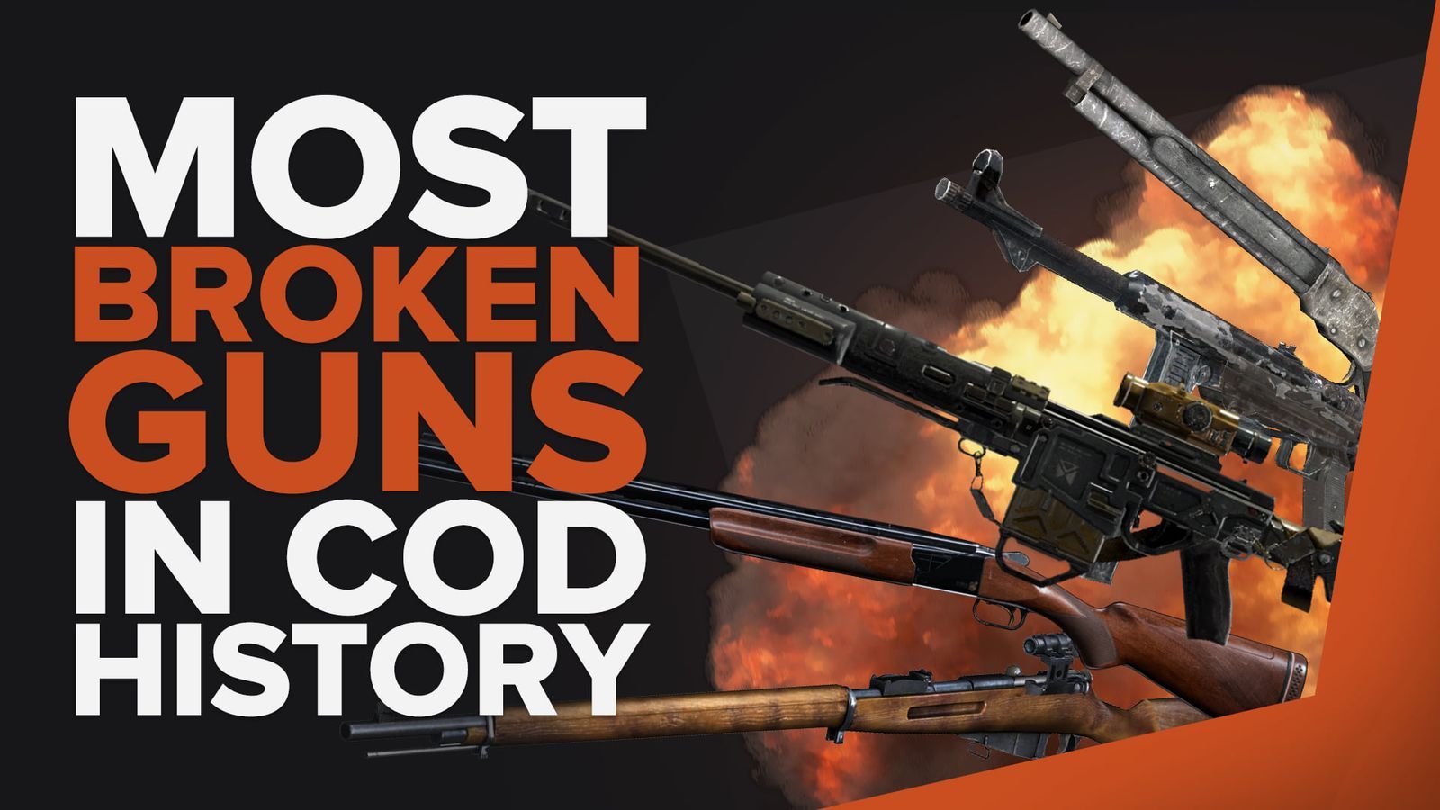 The Most Broken Guns In Call Of Duty History TGG